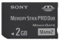 Memory Stick Pro Duo Sony Memory Stick Duo Pro Mark2 (MSMT2G) 2 GB